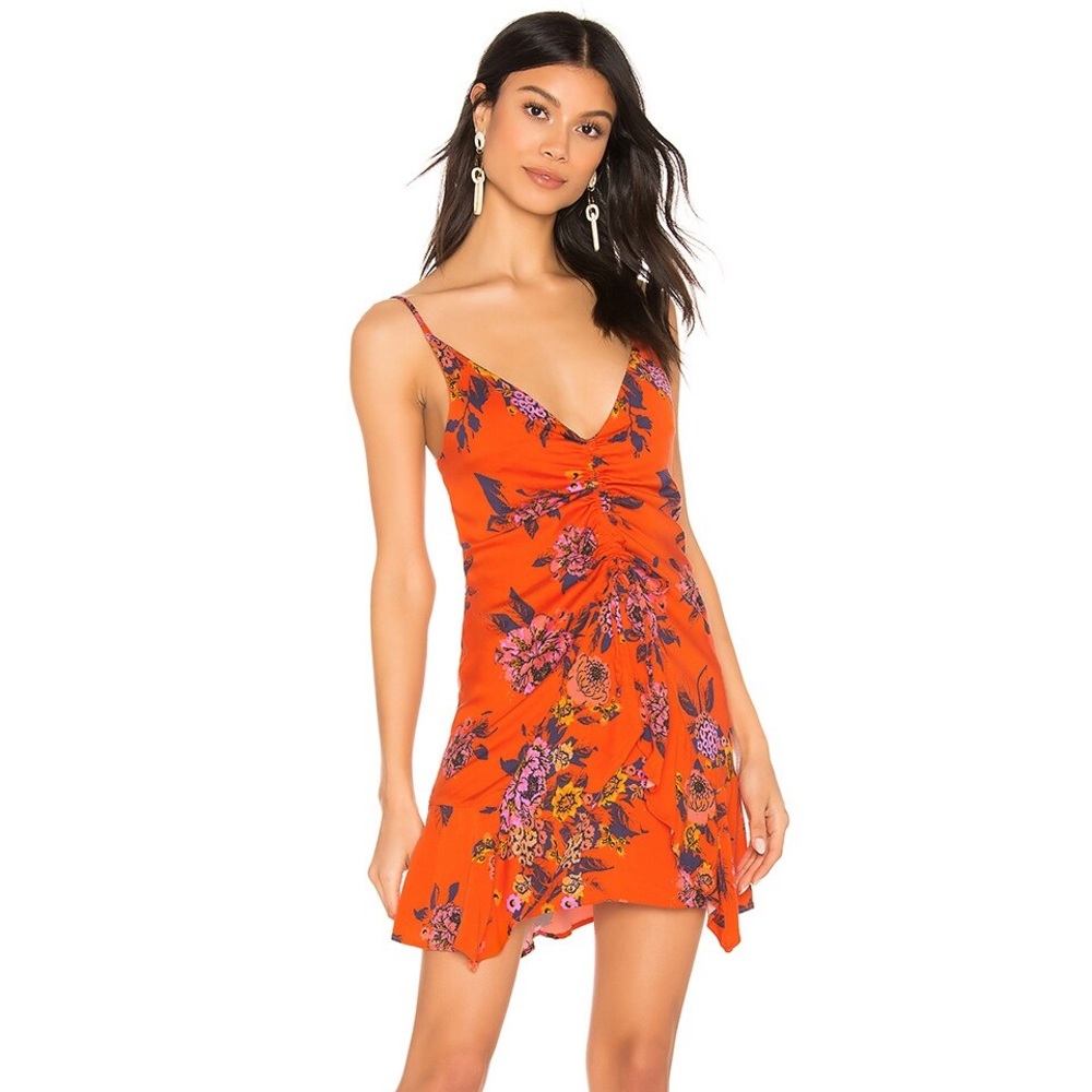 Free People Happy Heart Mini Dress